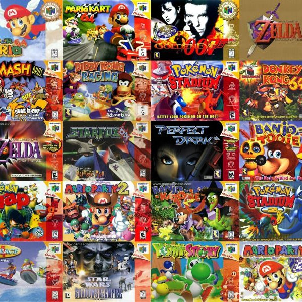 25 Years later! The Top 5 Nintendo 64 N64 Games