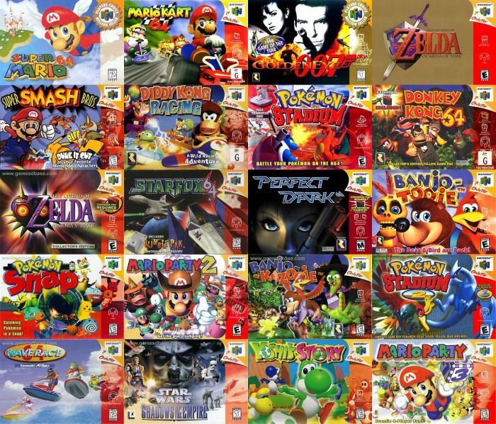 25 Years later! The Top 5 Nintendo 64 N64 Games