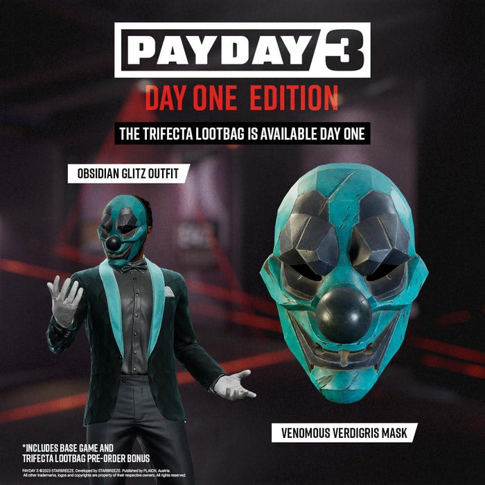 PS5 - Payday 3 Day One Edition PlayStation 5 Brand New Sealed