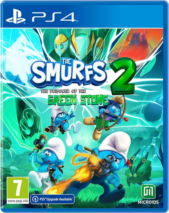 PS4 - The Smurfs 2 The Prisoner of the Green Stone PlayStation 4 Brand New Sealed