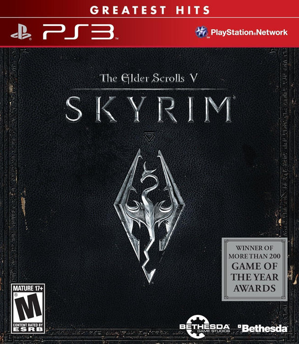 PS3 - Elder Scrolls 5 V Skyrim (Greatest Hits) PlayStation 3 Brand New & Sealed