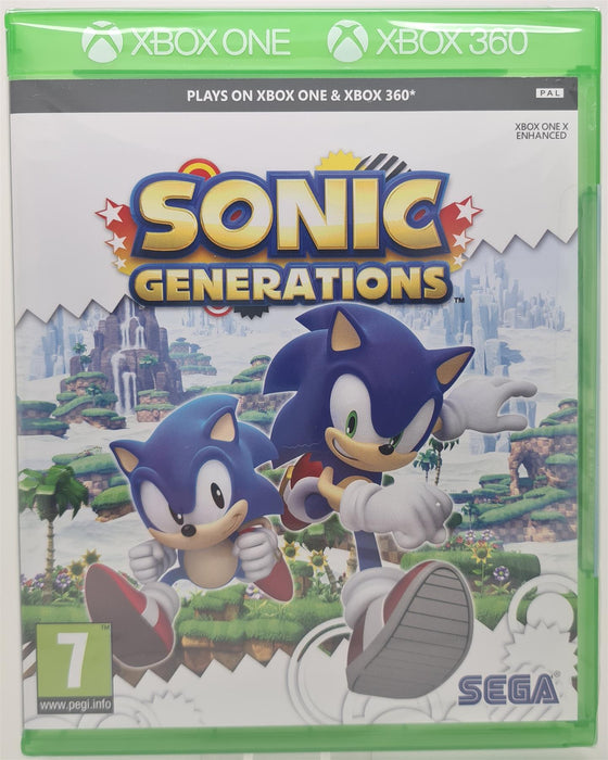 Sonic Generations Xbox One / Xbox 360 Brand New Sealed