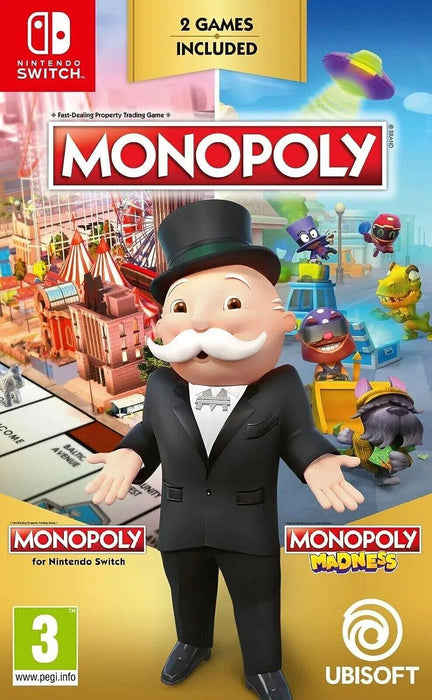 Nintendo Switch - Monopoly + Monopoly Madness Brand New Sealed