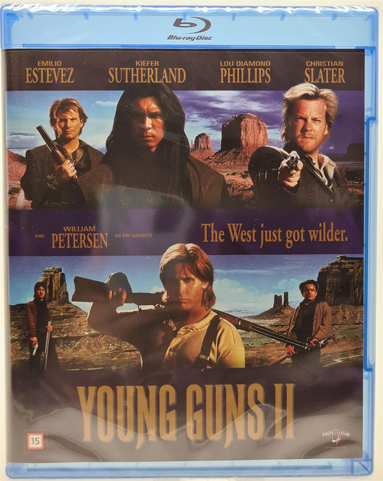 Blu-ray - Young Guns 2 II (Danish Import) English Language Brand New Sealed