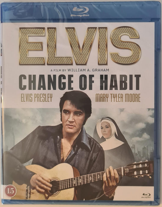 Blu-ray - Change of Habit - Elvis Presley (Danish Import) English Language New Sealed