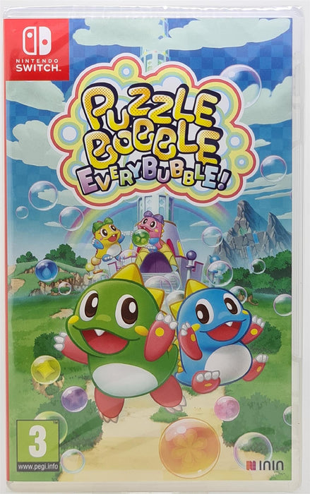 Nintendo Switch - Puzzle Bobble Everybubble! Brand New Sealed