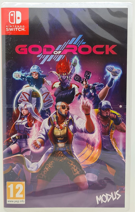 Nintendo Switch - God of Rock Brand New Sealed