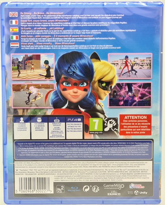 PS4 - Miraculous: Rise of the Sphinx PlayStation 4 Brand New Sealed