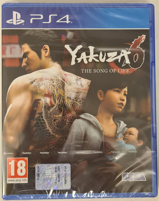 PS4 - Yakuza 6 The Song of Life PlayStation 4 Brand New Sealed