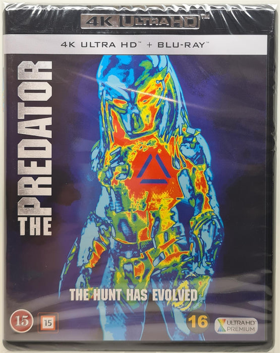 The Predator 4K Ultra HD Blu-ray Danish Import English Language New Sealed