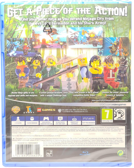 PS4 - LEGO The Ninjago Movie: Videogame PlayStation 4 Brand New Sealed