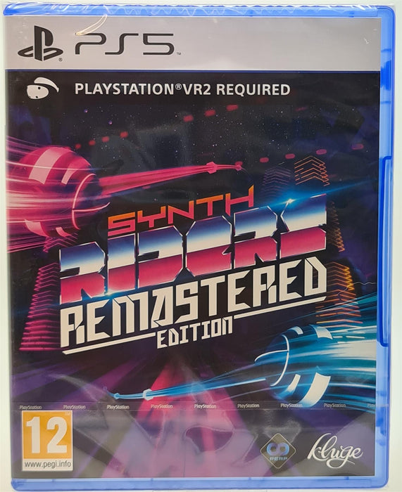 PS5 - Synth Riders Remastered VR PlayStation 5 VR2 PSVR2 Required Brand New Sealed