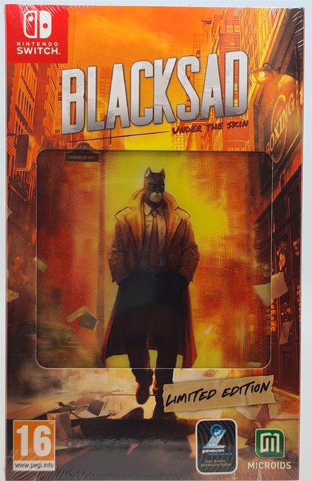 Nintendo Switch - Blacksad: Under the Skin Limited Edition Brand New Sealed