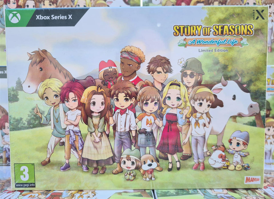 Xbox Series X - Story of Seasons: A Wonderful Life (Limited Edition) Box Set New Sealed