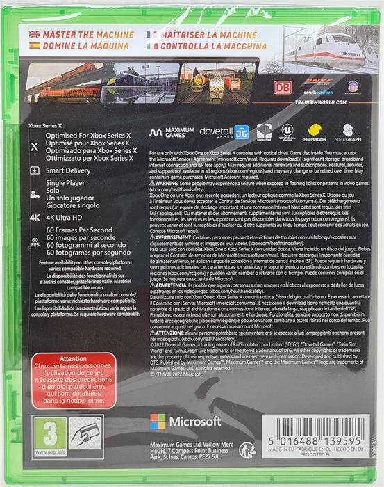 Train Sim World 3 - Xbox Series X / Xbox One Brand New Sealed