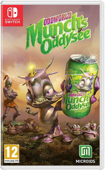 Nintendo Switch - Oddworld Munch's Oddysee Brand New and Sealed