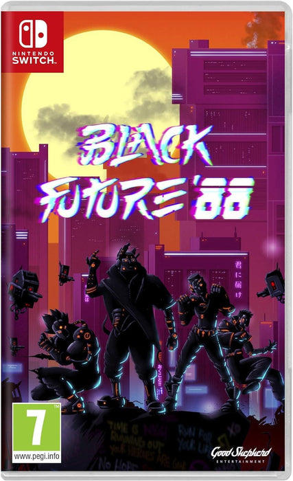 Nintendo Switch - Black Future '88 Brand New Sealed