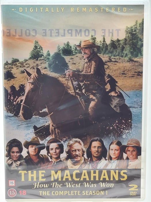 DVD - The Macahans How The West Was Won Season 1 DVD (Danish Import) English Language New Sealed