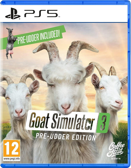 PS5 - Goat Simulator 3 Pre-Udder Edition PlayStation 5 Brand New Sealed