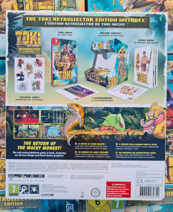 Nintendo Switch - Toki - Retrocollector Edition Brand New Sealed