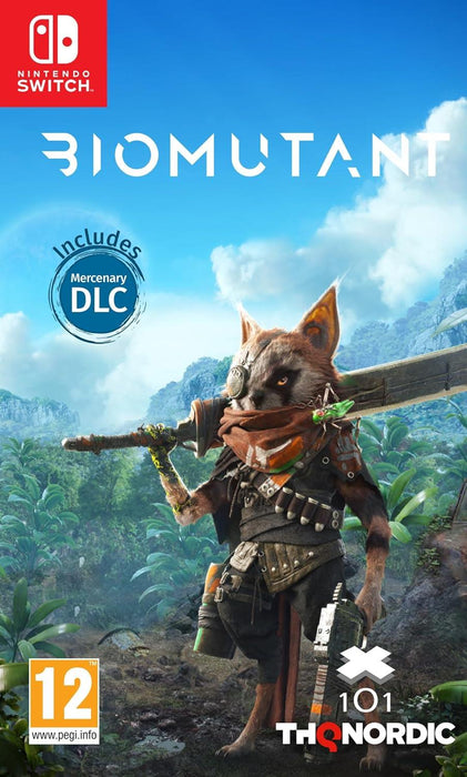 Nintendo Switch - Biomutant + Mercenary DLC Brand New Sealed