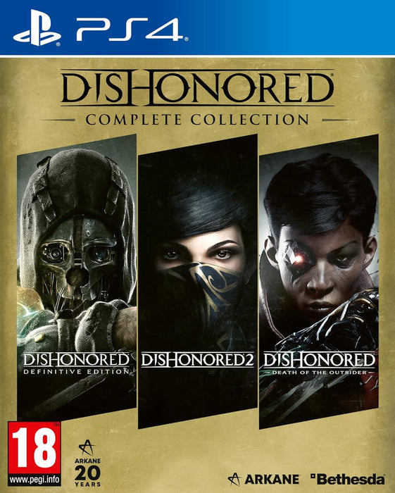 PS4 - Dishonored The Complete Collection (DLC Included) PlayStation 4 Brand New Sealed