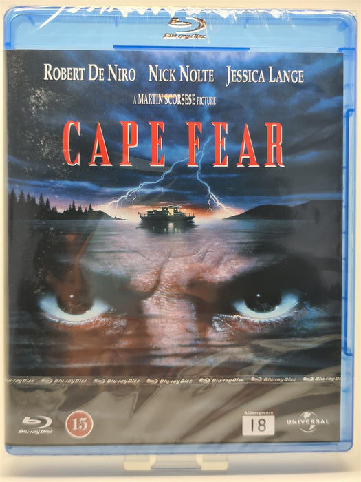 Blu-ray - Cape Fear - Robert De Niro (Danish Import) English Language New Sealed