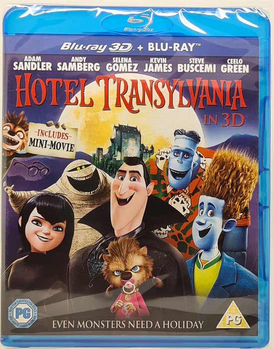 Blu-ray - Hotel Transylvania in 3D - Brand New Sealed