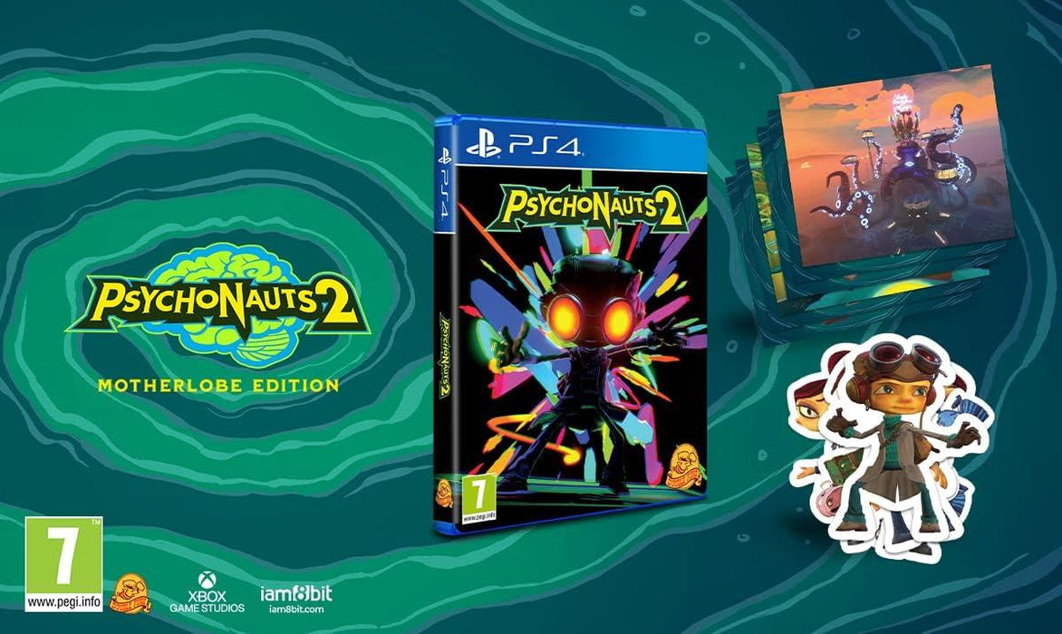 PS4 - Psychonauts 2 Motherlobe Edition PlayStation 4 Brand New Sealed