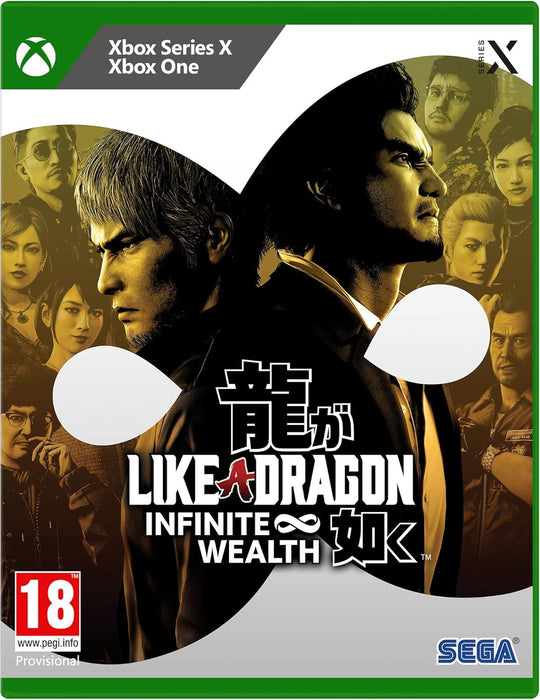 Like a Dragon: Infinite Wealth Xbox Series X| Xbox One Brand New Sealed