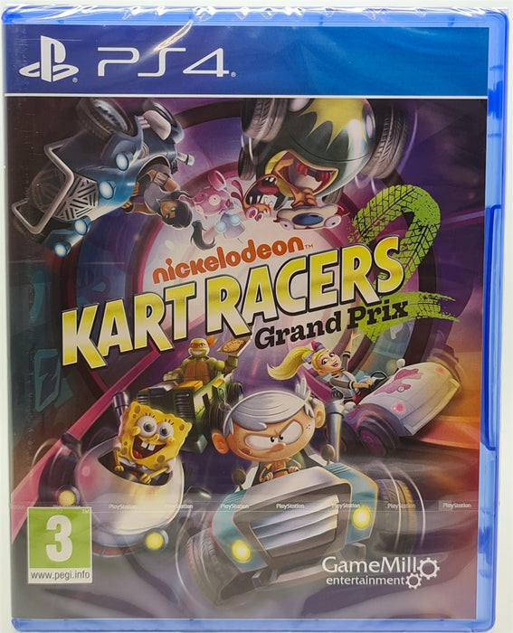 PS4 - Nickelodeon Kart Racers 2: Grand Prix - PlayStation 4 Brand New Sealed