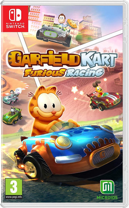 Nintendo Switch - Garfield Kart Furious Racing (Cartridge Version) Brand New Sealed