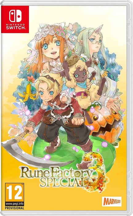 Nintendo Switch - Rune Factory 3 Special - Brand New Sealed