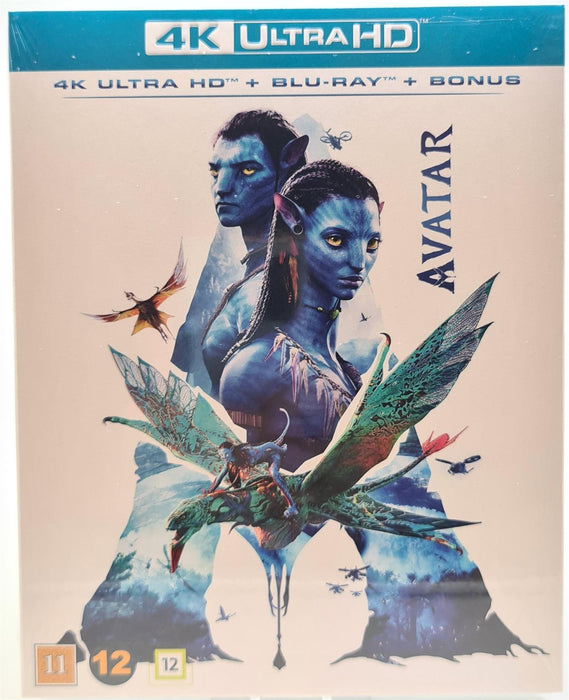 4K Blu-ray - Avatar 4K Ultra HD Blu-ray Danish Import English Language New & Sealed