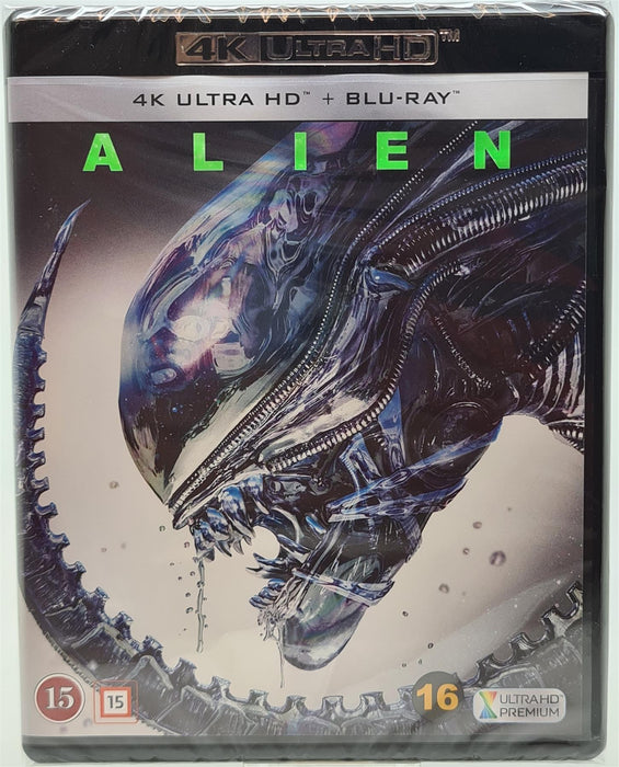 4K Blu-ray - Alien 4K Ultra HD Blu-ray Danish Import English Language New Sealed