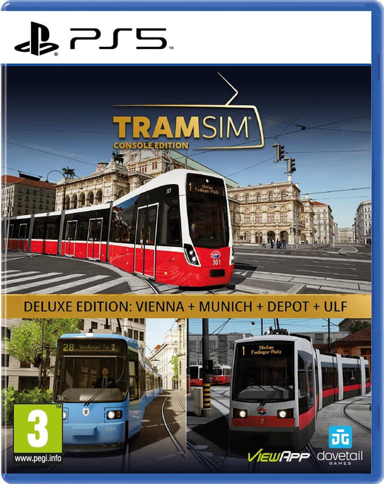 PS5 -  Tram Sim Deluxe Console Edition PlayStation 5  TramSim Brand New Sealed