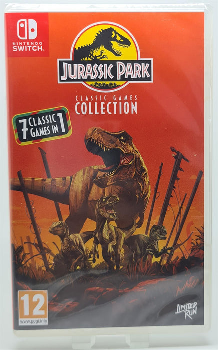 Nintendo Switch - Jurassic Park: Classic Games Collection Brand New Sealed