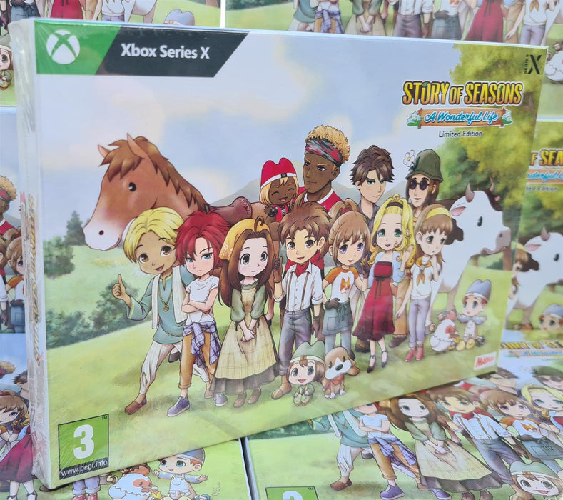 Xbox Series X - Story of Seasons: A Wonderful Life (Limited Edition) Box Set New Sealed