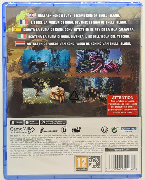 PS5 - Skull Island: Rise of Kong PlayStation 5 Brand New Sealed