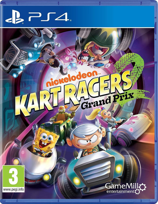 PS4 - Nickelodeon Kart Racers 2 Grand Prix PlayStation 4 Brand New Sealed