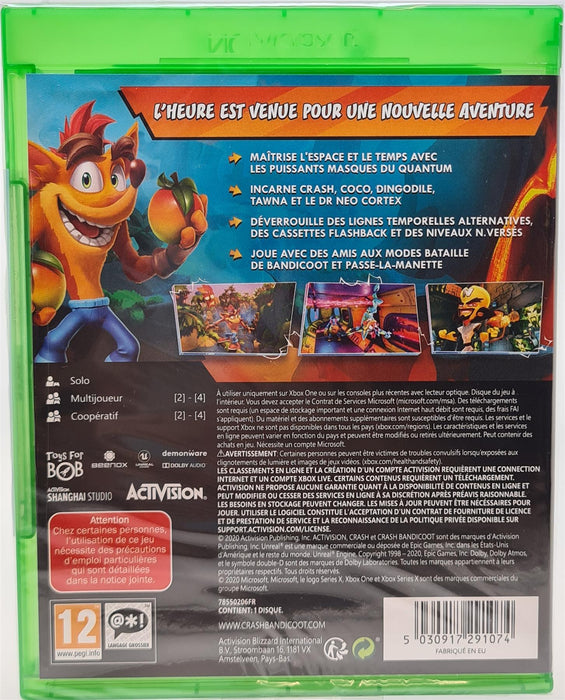 Crash Bandicoot 4: It’s About Time Xbox Series X / One Brand New Sealed