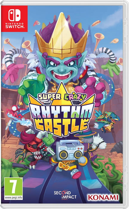 Nintendo Switch - Super Crazy Rhythm Castle Brand New Sealed