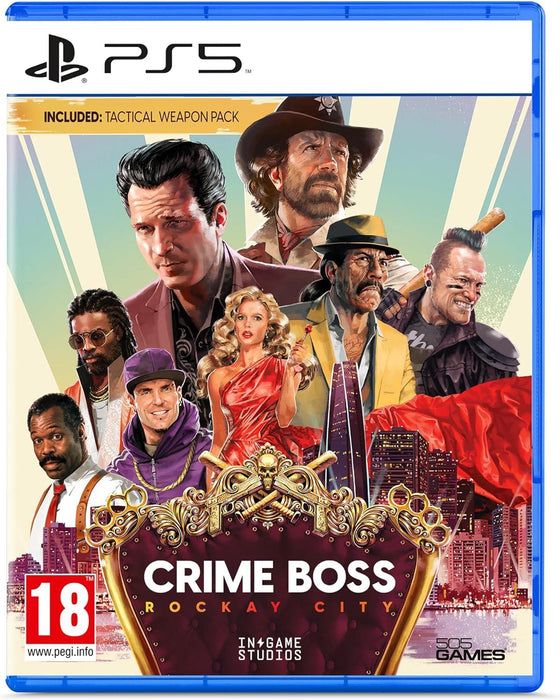 PS5 - Crime Boss Rockay City - PlayStation 5 Brand New Sealed