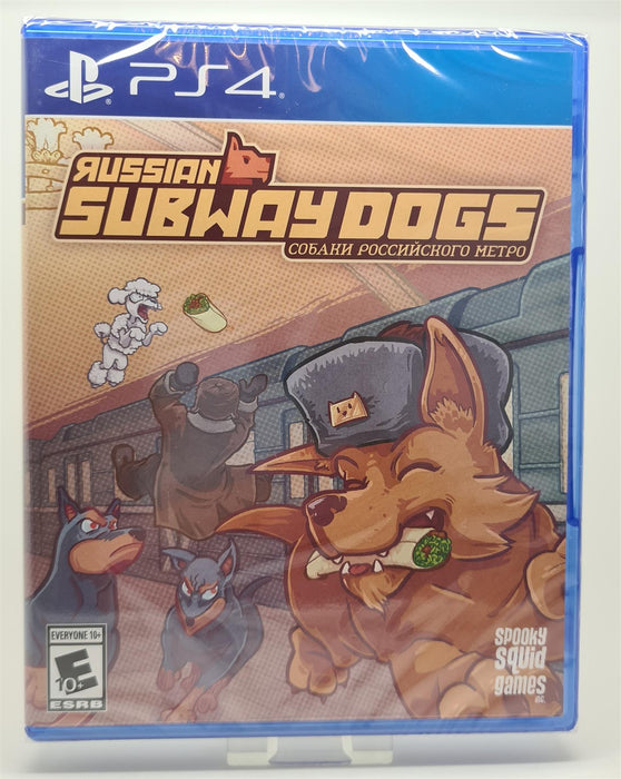 PS4 - Russian Subway Dogs Limited Run #555 PlayStation 4 Brand New Sealed