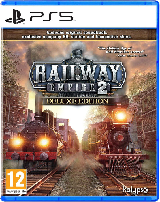 PS5 - Railway Empire 2 (Deluxe Edition) PlayStation 5 Brand New Sealed