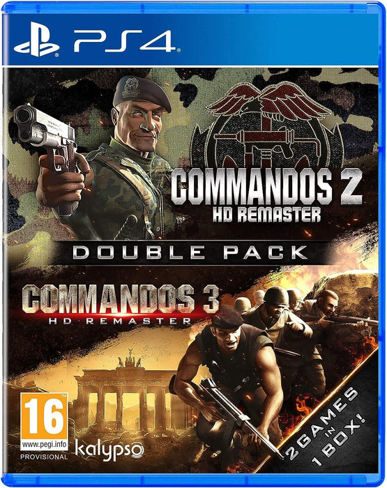 PS4 - Commandos 2 & 3 HD Remaster PlayStation 4 Brand New Sealed