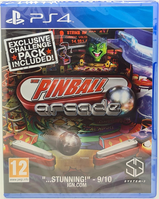 PS4 - Pinball Arcade - PlayStation 4 Brand New Sealed