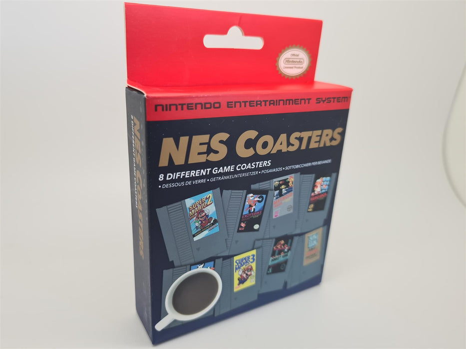 Nintendo NES Cartridge Coasters Drink Glass Cup Mats