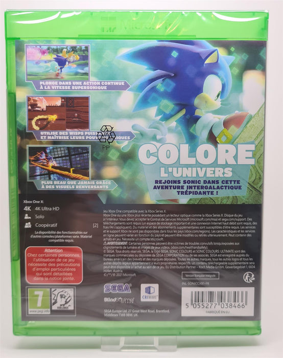 Xbox One - Sonic Colours Ultimate Xbox One | Xbox Series X Brand New Sealed