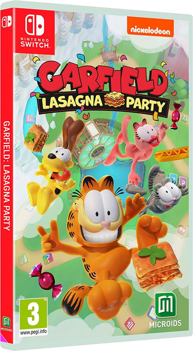 Nintendo Switch - Garfield : Lasagna Party Brand New Sealed